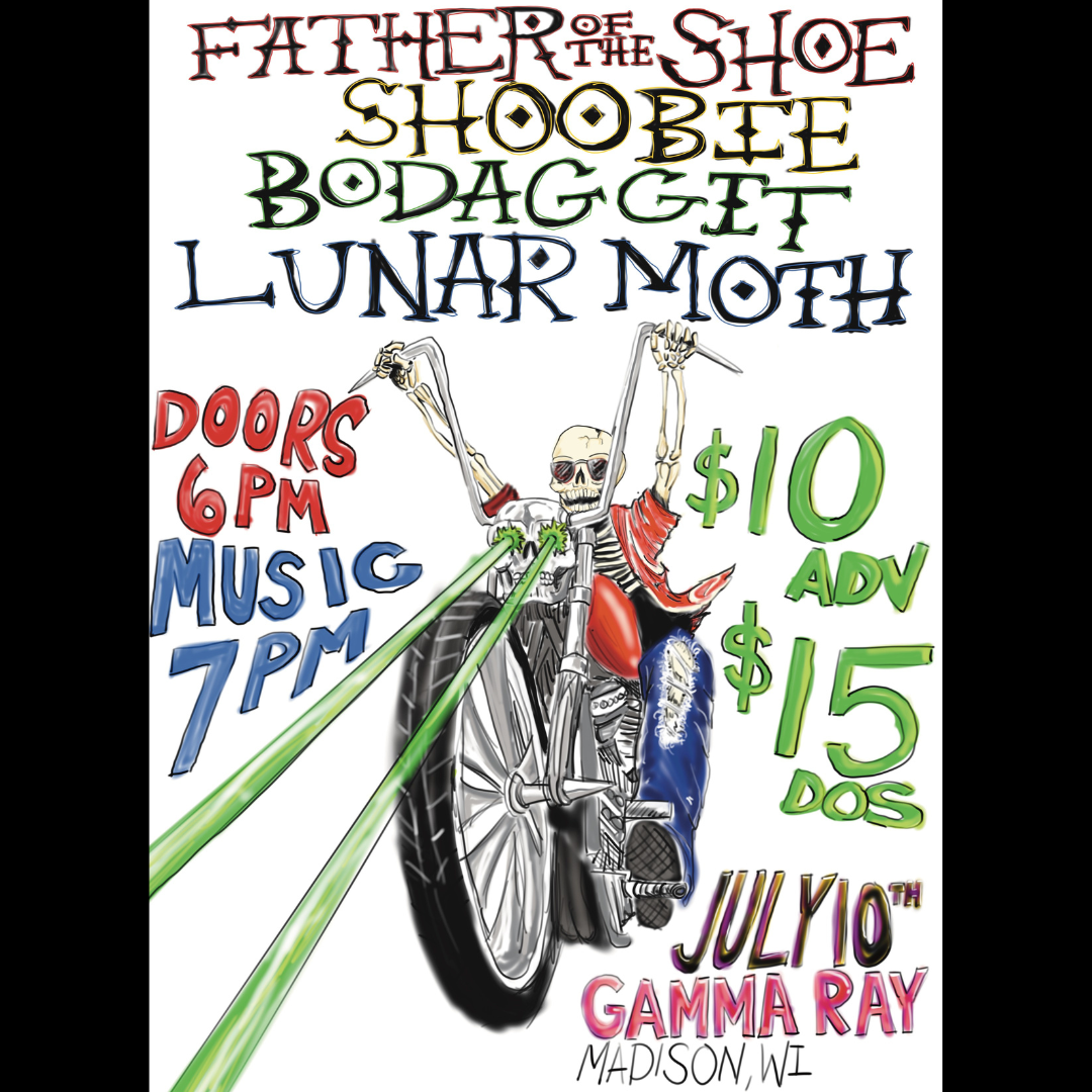 Father Of The Shoe // Shoobie // Bodagget // Lunar Moth