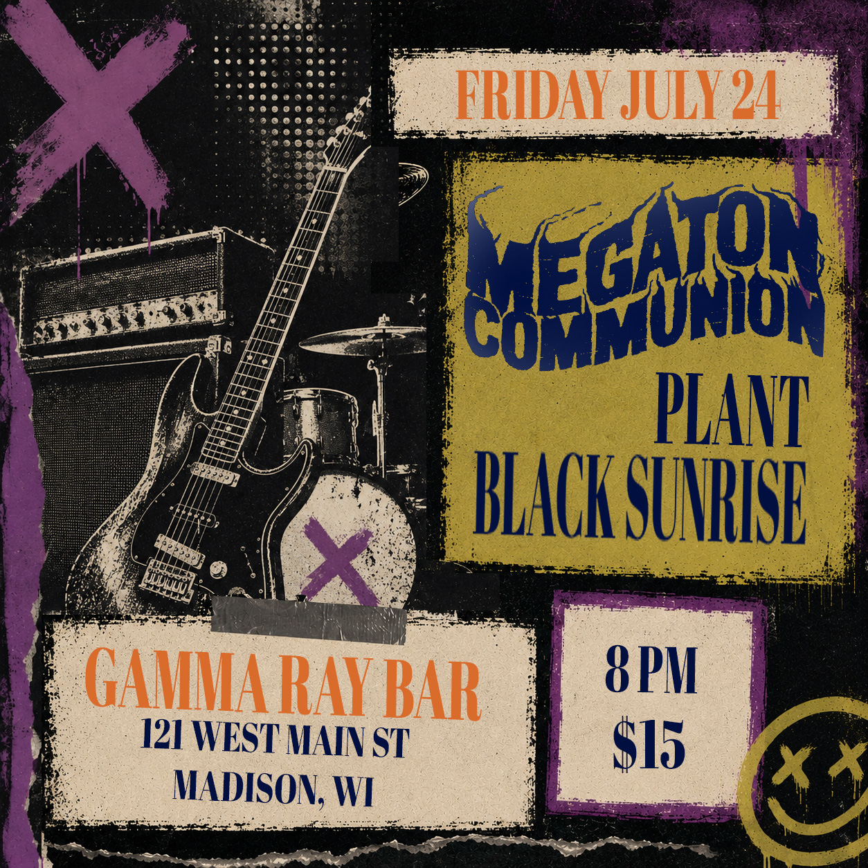 Megaton Communion // Plant // Black Sunrise
