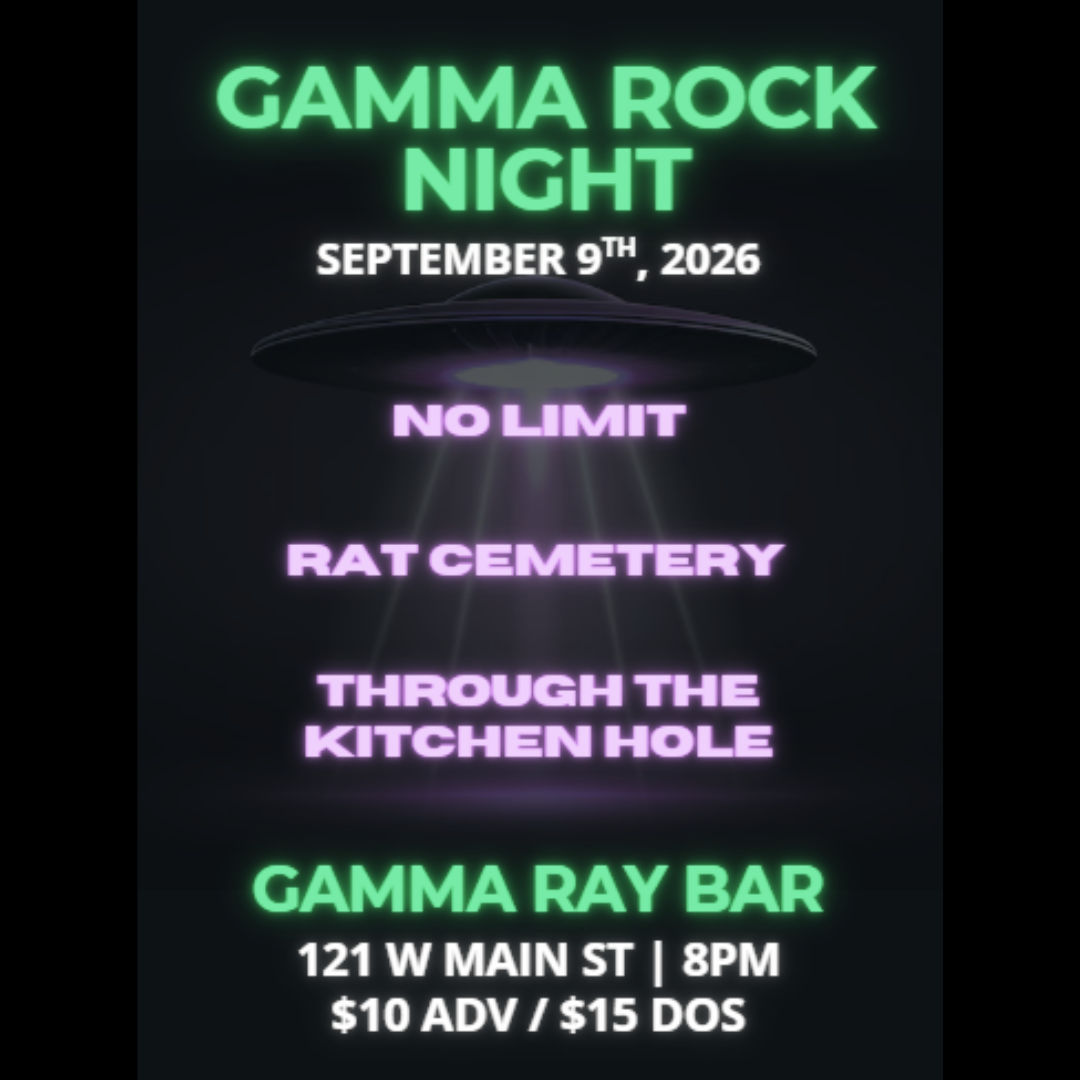 No Limit // Rat Cemetery // Through The Kitchen Hole